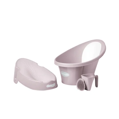 Shnuggle Newborn Support and Bath Bundle - Eucalyptus