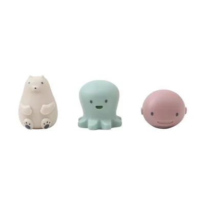 Shnuggle Polar Bear, Whale & Octopus Bath Buddies Set
