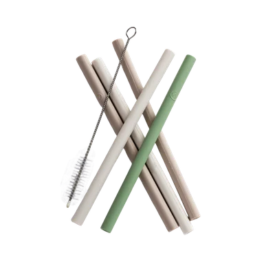 Silicone Straws 5 pack