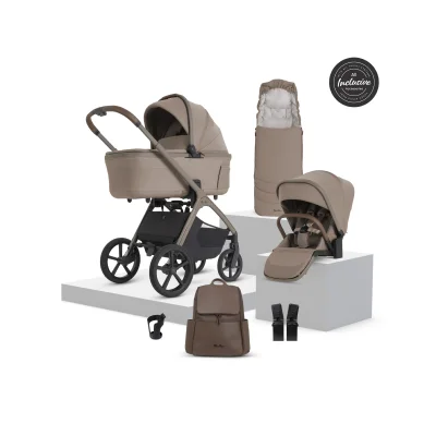 Silver Cross Cove 2 Pushchair and Accessory Bundle - Champagne