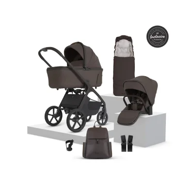 Silver Cross Cove 2 Pushchair and Accessory Bundle - Chocolate