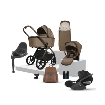 Silver Cross Cove (Cloud T) Ultimate Travel System Bundle - Damson