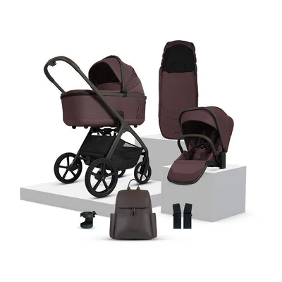 Silver Cross Cove Pushchair and Accessories - Damson