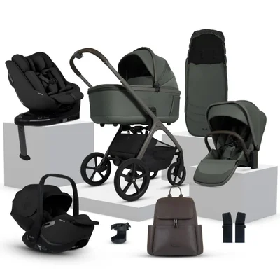 Silver Cross Cove Ultimate 360 Family Car Seat Travel System- Pewter - Pewter Preorder Start of June
