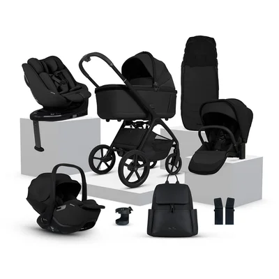 Silver Cross Cove Ultimate Family 360 Bundle - Onyx / Travel System