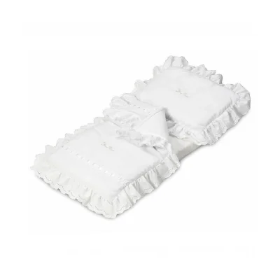 Silver Cross Dolls Bedding Set - White — image 2
