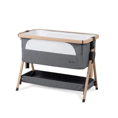Silver Cross Lunar Bedside Crib