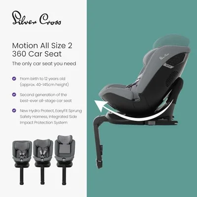 Silver Cross Motion All Size 2 i-Size Car Seat — image 5