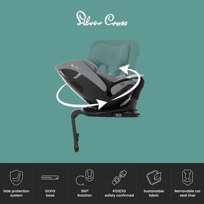 Silver Cross Motion All Size 2 i-Size Car Seat — image 7