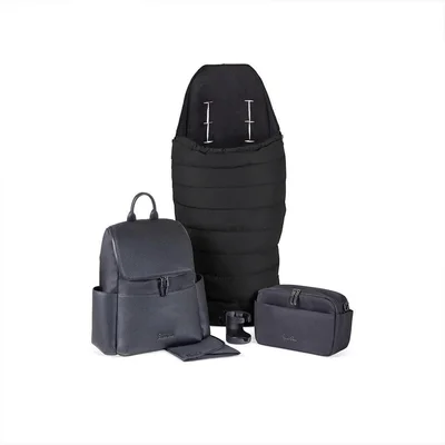 Silver Cross Nia Accessory Pack - Onyx - Onyx