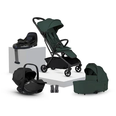 Silver Cross Nia Glide Travel System with Accessories - Conifer / Travel System