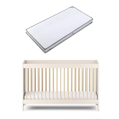 Silver Cross Seville Cot Bed - Cashmere Oak