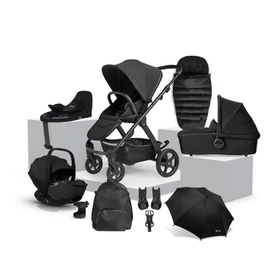 Silver Cross Tide Travel System Ultimate 360 Infant Carrier Bundle