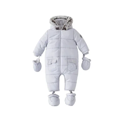 Silver Cross Unisex Classic Quilt Snowsuit - Grey (6-9 Months)