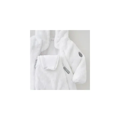 Silver Cross Unisex New Baby Fur Pramsuit - White (6-9 Months) — image 4