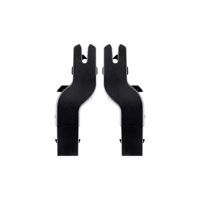 Silver Cross | Wave/Coast Simplicity/Dream Car Seat Adaptors | Baby Car Seat | Travel System | 2 Pack - Black