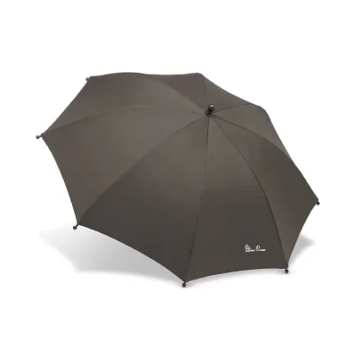 Silver Cross Wave Parasol - Sable - Brown