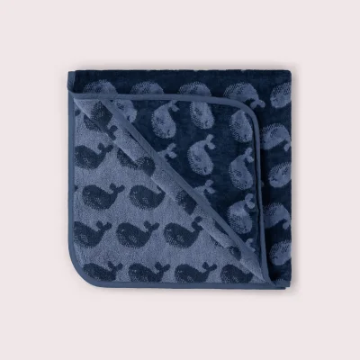 Singing Whales Hooded Towel - Default