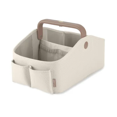 Skip Hop Light Up Diaper Caddy Organizer - Oat - Oat