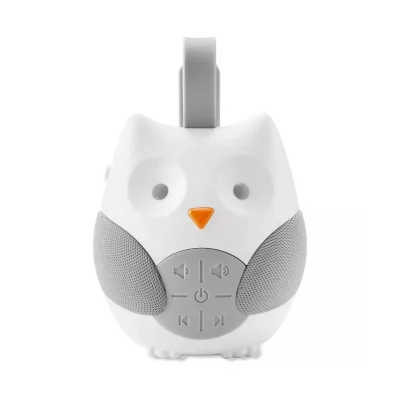 Skip Hop Stroll & Go Portable Baby Soother - White/Grey - Grey, White