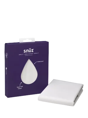 Snüz SnüzPod 5 and SnüzPod Studio Waterproof Mattress Protector, White - White