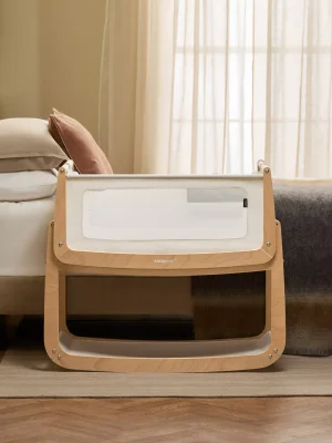 Snüz SnüzPod 5 Bedside Crib, Natural - Default