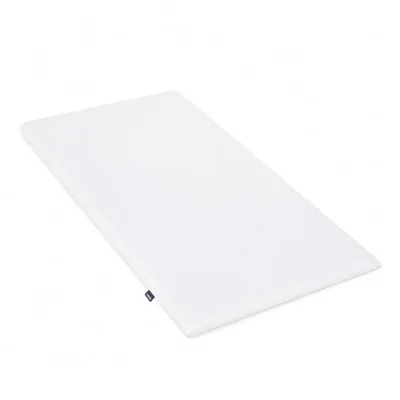 SnüzPod2 Crib Baby Mattress - 36.5cm x 80.5cm, Quilted Firm Support Foam, 3D Breathable Mesh Surface, Washable Cover, White - White / 36.5cm x 80.5cm