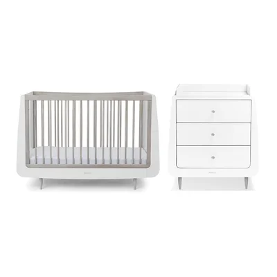 SnuzKot 2 Piece Nursery Furniture Set - The Natural Edit