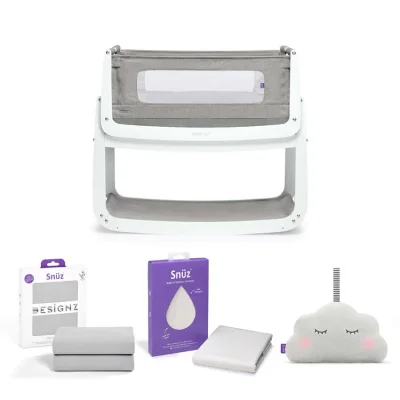 SnuzPod 4 Bedside Crib Starter Bundle