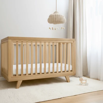 Solid Oak Cot Bed
