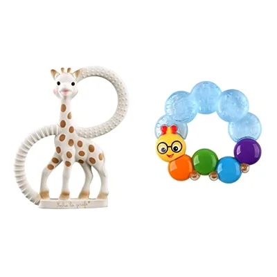 Sophie the Giraffe So Pure Teething Ring Set