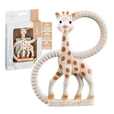 Sophie la girafe Baby Teething Ring - As Shown in the image / 1 Count (Pack of 1)