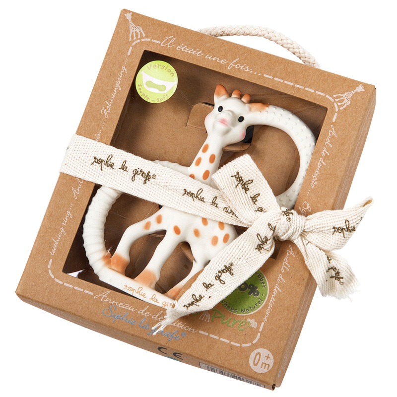 Sophie the Giraffe So Pure Teething Ring Set