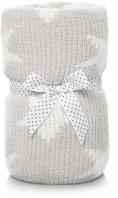 Star Chenille Baby Shawl - 100cm x 70cm - Default
