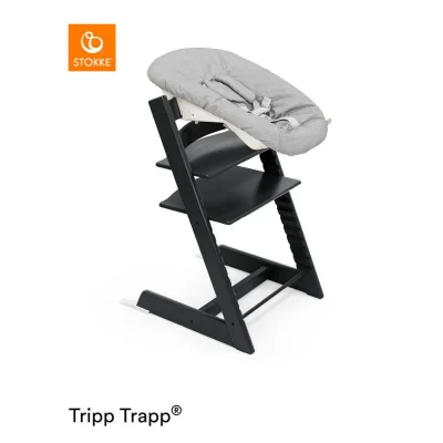 Stokke Tripp Trapp Highchair + Newborn Set - Black,Grey,Natural,Green,Yellow,Brown,Red,White