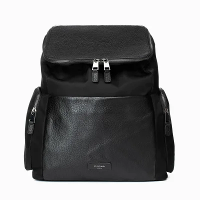 Storksak by MORI Storksak Alyssa Changing Bag - Black & Gunmetal