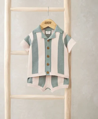 Stripe Knit Resort Set