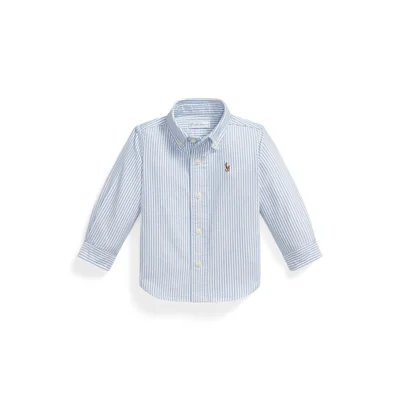 Striped Cotton Oxford Shirt