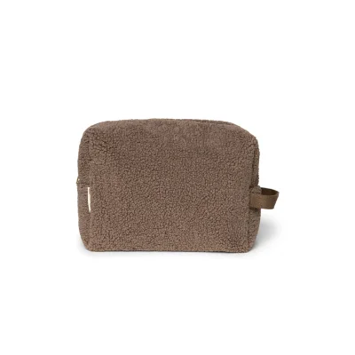 Studio Noos Ecru Teddy Toiletry Bag - Ecru