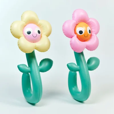 Sunnylife Poppy The Peach Inflatable Noodle Set Of 2