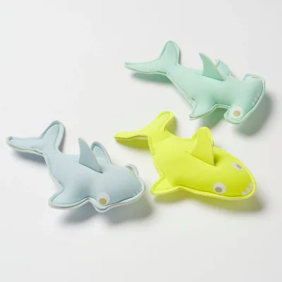 Sunnylife Salty The Shark Dive Buddies Set Of 3