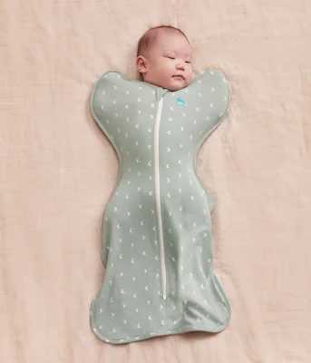 Love to Dream Swaddle Up Baby Sleeping Bag, 1.0 Tog, Deep Olive - Small (8-13lbs)