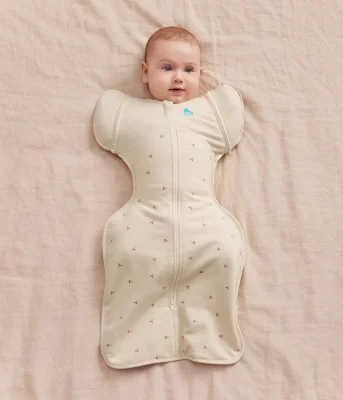 Swaddle Upโข 2-in-1 Transition Bag 1.5 TOG Cotton Oatmeal Twigs