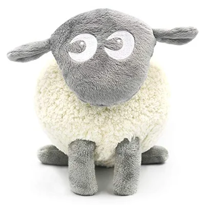 Sweet Dreamers, Ewan the Dream Sheep, Grey - Baby White/Pink Noise Machine and Sleep Aid with Night Light - Grey / 1 Count (Pack of 1)
