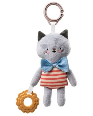 Бебешка мека дрънкалка и гризалка Taf Toys - Котето Клара