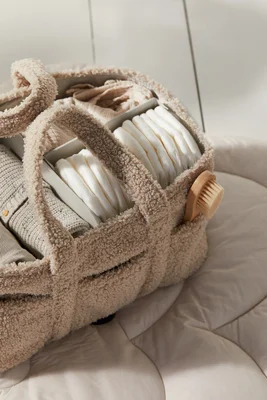 Muslin baby blanket - Light beige