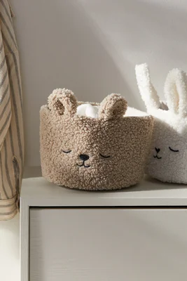 Teddy storage basket