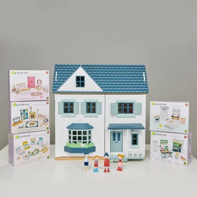 Tender Leaf Dovetail Bundle (Dovetail House, Doll Family, 5 Room Sets)