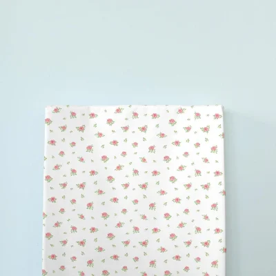 The Little Bumble Co. Anti Roll Changing Mat - Mini Roses - Mini Roses
