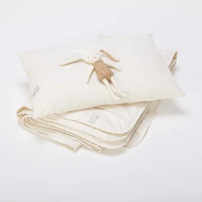The Little Green Sheep Organic 4 Tog Cot Bed Duvet-120x140cm